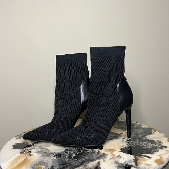 Guess Fishnet Heeled Sock Boot - Picture 3 of 7